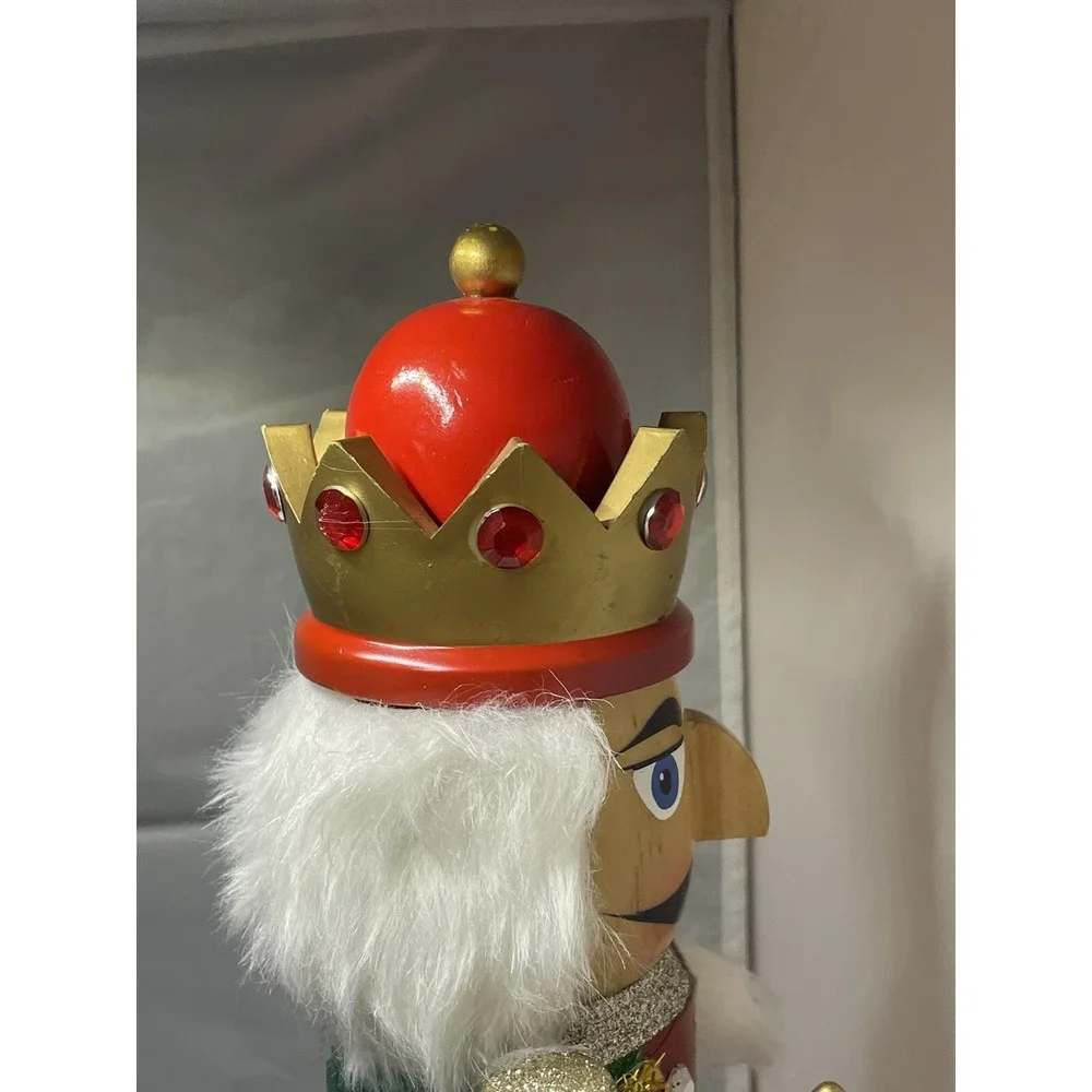 20‎ Inch Nutcracker King With Staff And Crown From Hobby Lobby , Christmas Decor